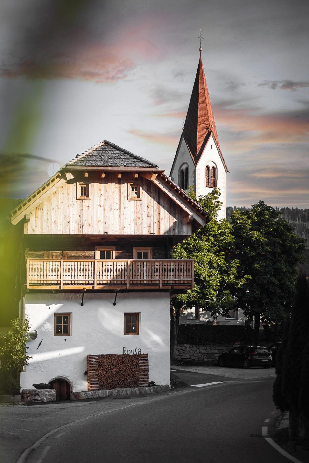 Rousa Little Guesthouse Cosy Rasun di Sopra Exterior foto